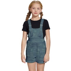 Wooden Wall Kids  Short Overalls