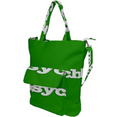 Psych Shoulder Tote Bag