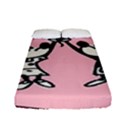 Baloon Love Mickey & Minnie Mouse Fitted Sheet (Full/ Double Size) View1