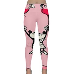 Baloon Love Mickey & Minnie Mouse Classic Yoga Leggings by nate14shop