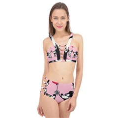 Baloon Love Mickey & Minnie Mouse Cage Up Bikini Set by nate14shop