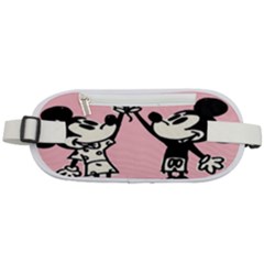 Baloon Love Mickey & Minnie Mouse Rounded Waist Pouch