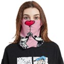 Baloon Love Mickey & Minnie Mouse Face Covering Bandana (Two Sides) View1