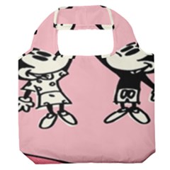 Baloon Love Mickey & Minnie Mouse Premium Foldable Grocery Recycle Bag