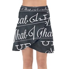 I Solemnly Swear Harry Potter Wrap Front Skirt by nate14shop