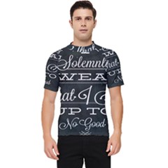 I Solemnly Swear Harry Potter Men s Short Sleeve Rash Guard by nate14shop