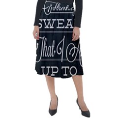 I Solemnly Swear Harry Potter Classic Velour Midi Skirt  by nate14shop