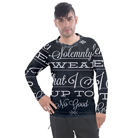 I Solemnly Swear Harry Potter Men s Pique Long Sleeve Tee by nate14shop