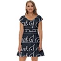 I Solemnly Swear Harry Potter Short Sleeve Tiered Mini Dress View1