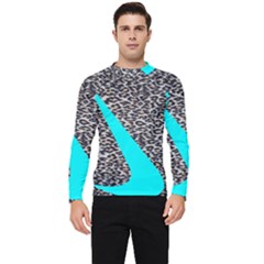 Just Do It Leopard Silver Men s Long Sleeve Rash Guard by nate14shop