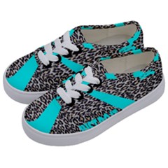 Just Do It Leopard Silver Kids  Classic Low Top Sneakers by nate14shop