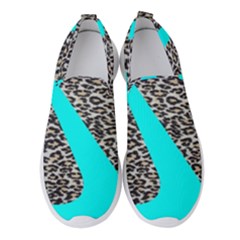 Just Do It Leopard Silver Women s Slip On Sneakers by nate14shop