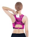 Bow To Toe Cheer Pink Sports Bra With Pocket View2