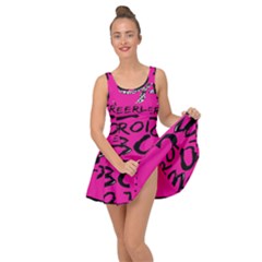 Bow To Toe Cheer Pink Inside Out Casual Dress by nate14shop