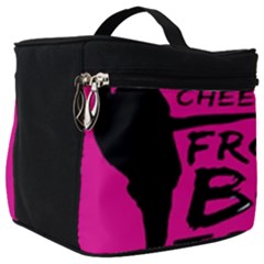 Bow To Toe Cheer Pink Make Up Travel Bag (big)