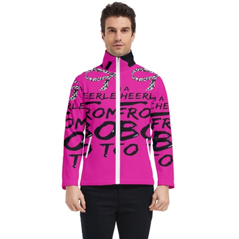 Bow To Toe Cheer Pink Men s Bomber Jacket by nate14shop