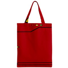 Pokedex Zipper Classic Tote Bag by nate14shop