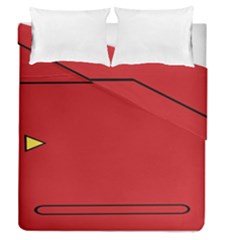 Pokedex Duvet Cover Double Side (queen Size)