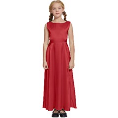 Pokedex Kids  Satin Sleeveless Maxi Dress