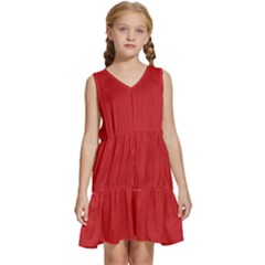 Pokedex Kids  Sleeveless Tiered Mini Dress