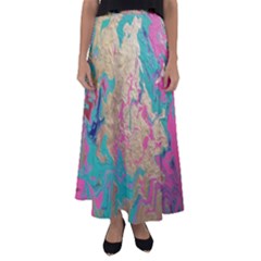 Freedom To Pour Flared Maxi Skirt by Hayleyboop