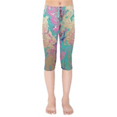 Freedom To Pour Kids  Capri Leggings  by Hayleyboop