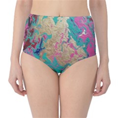 Freedom To Pour Classic High-waist Bikini Bottoms by Hayleyboop