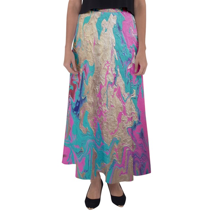 Freedom to pour Flared Maxi Skirt