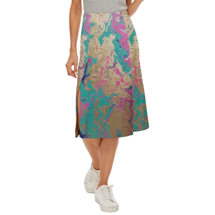 Freedom to pour Midi Panel Skirt