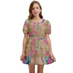 Freedom To Pour Kids  Short Sleeve Dolly Dress