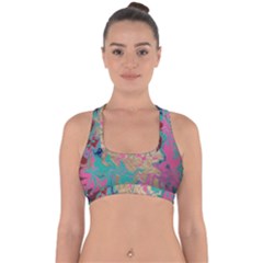 Freedom To Pour Cross Back Hipster Bikini Top  by Hayleyboop