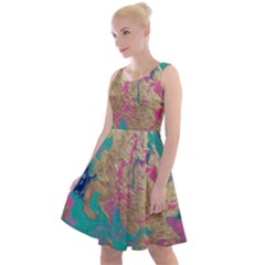 Freedom To Pour Knee Length Skater Dress by Hayleyboop