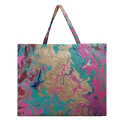 Freedom To Pour Zipper Large Tote Bag by Hayleyboop