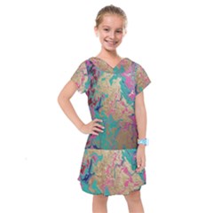 Freedom To Pour Kids  Drop Waist Dress by Hayleyboop