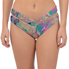 Freedom To Pour Double Strap Halter Bikini Bottom by Hayleyboop