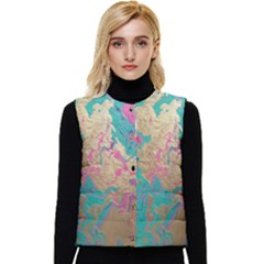 Freedom To Pour Women s Short Button Up Puffer Vest by Hayleyboop