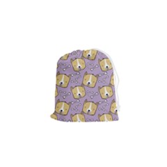 Corgi Pattern Drawstring Pouch (xs) by Sudhe