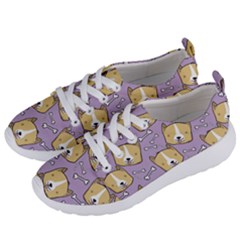 Corgi Pattern Women s Lightweight Sports Shoes by Sudhe