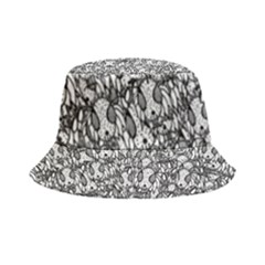 Sketchy Monster Insect Drawing Motif Pattern Inside Out Bucket Hat by dflcprintsclothing