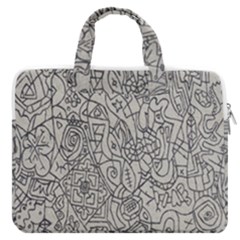 Artwork-005 Macbook Pro13  Double Pocket Laptop Bag