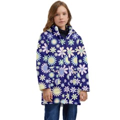 Background-a 002 Kid s Hooded Longline Puffer Jacket