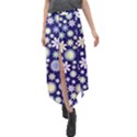 Background-a 002 Velour Split Maxi Skirt View1