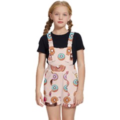 Background-a 006 Kids  Short Overalls