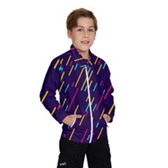 Background-a 008 Kids  Windbreaker by nate14shop