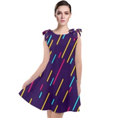 Background-a 008 Tie Up Tunic Dress by nate14shop