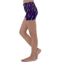 Background-a 008 Kids  Lightweight Velour Yoga Shorts View2