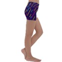 Background-a 008 Kids  Lightweight Velour Yoga Shorts View3