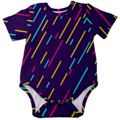 Background-a 008 Baby Short Sleeve Onesie Bodysuit