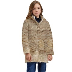 Background-a 010 Kid s Hooded Longline Puffer Jacket