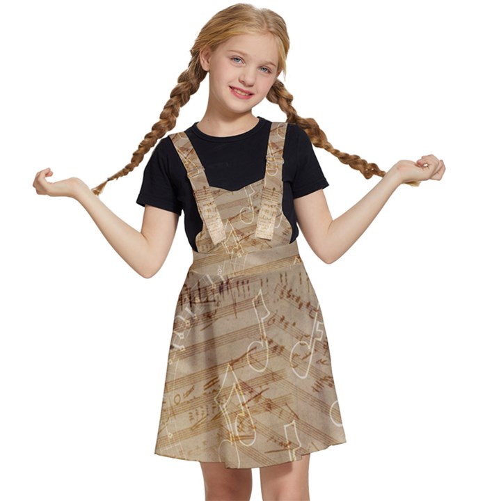 Background-a 010 Kids  Apron Dress